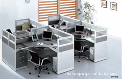 組合卡位辦公屏風(fēng) 四人位經(jīng)濟實用，品質(zhì)與價格兼具